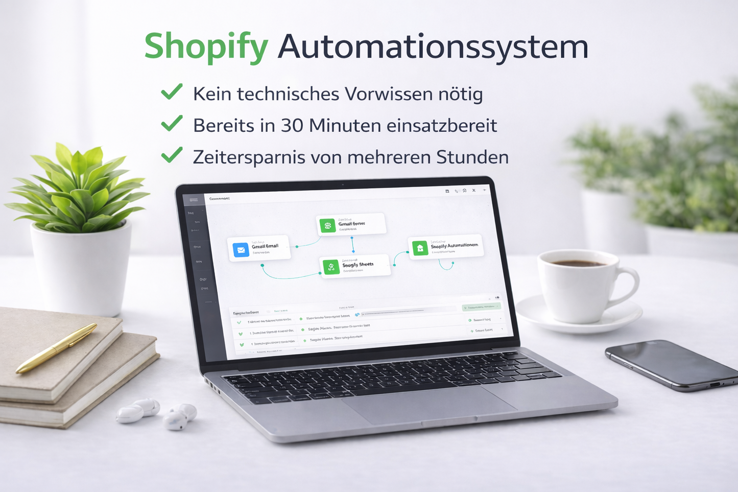 Shopify Automationssystem – In 30 Minuten einsatzbereit